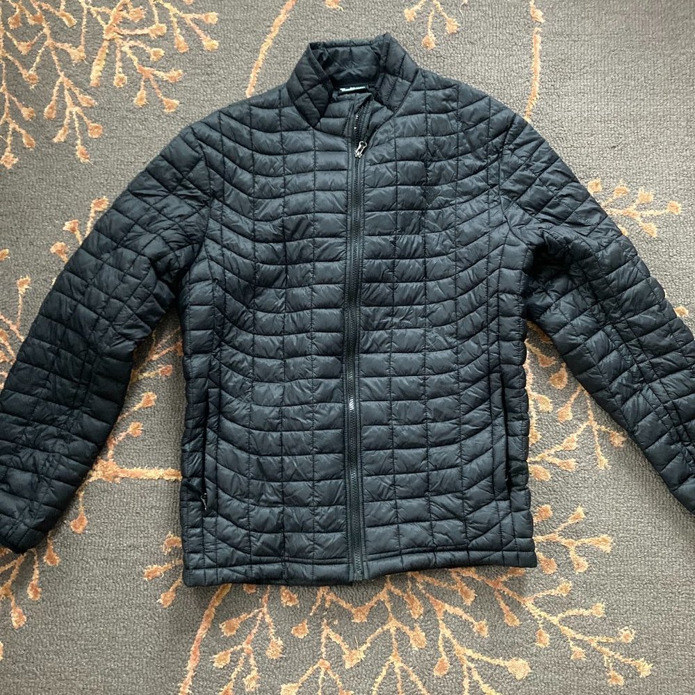 Black Puffy Men's Large, Teflon Brand Apparel